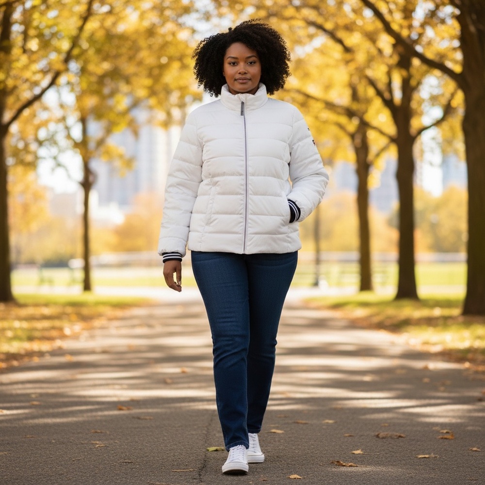 🇺🇸Tommy Hilfiger: Mid-weight Puffer Jacket 🌬
